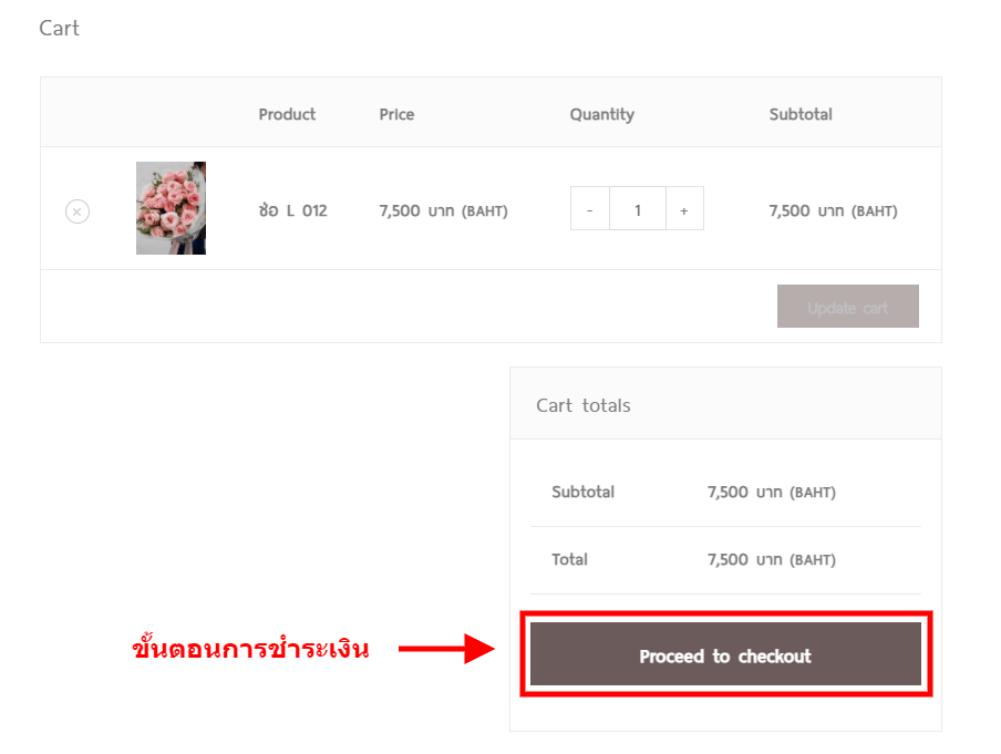 สั่งซื้อผ่านหน้าเว็บไซต์ร้านดอกไม้ Honeydew Florist